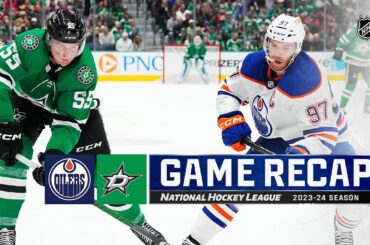 Oilers @ Stars 2/17 | NHL Highlights 2024