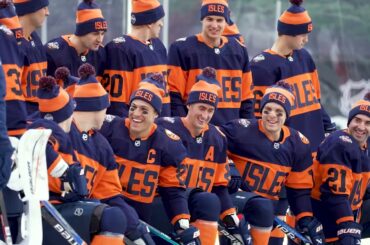 Islanders Stadium Series: Practice at MetLife Stadium