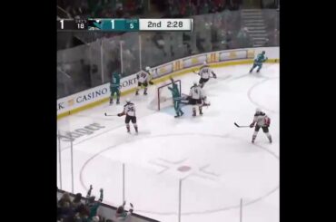 Tomáš Hertl with BEAUTY assist vs Ducks #shorts #czech #nhl #hockey