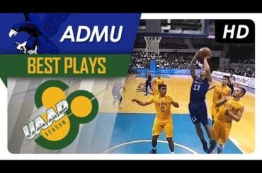 Isaac Go SMOOTH bounce pass to Matt Nieto for the tough finish! | ADMU | Best Plays