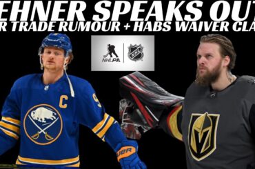 Breaking News: Robin Lehner Calls out Sabres, NHL, NHLPA on Eichel & More + NYR Trade Rumours + More