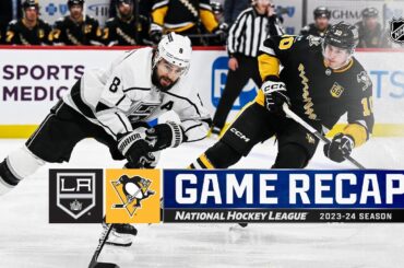 Kings @ Penguins 2/18 | NHL Highlights 2024