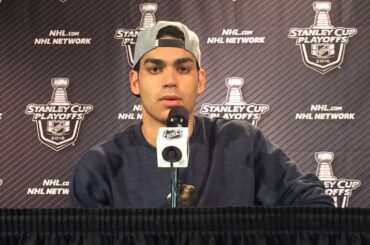 Keeping Legs Ready With Limited Ice Time A Challenge For Andreas Athanasiou