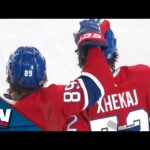 Canadiens' Arber Xhekaj Uncorks One-Time Bomb To Beat Capitals' Darcy  Kuemper Top Shelf