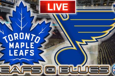 Toronto Maple Leafs vs St. Louis Blues LIVE Stream Game Audio  | NHL LIVE Stream Gamecast & Chat