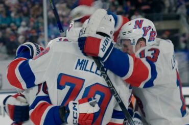 Sights and Sounds: Rangers vs. Islanders Stadium Series game at MetLife Stadium