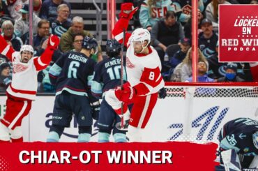 Ben Chiarot wins it in OT over the Seattle Kraken | Detroit Red Wings split road trip