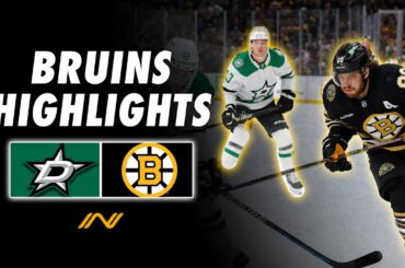 Bruins Highlights: Best of Boston's Shootout Thriller Against Stars