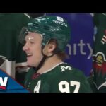 Wild's Kaprizov Hits Empty Net From Mid-Ice To Complete Hat-Trick In Six-Point Game