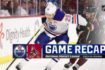Oilers @ Coyotes 2/19 | NHL Highlights 2024