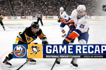 Islanders @ Penguins 2/20 | NHL Highlights 2024