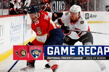 Senators @ Panthers 2/20 | NHL Highlights 2024