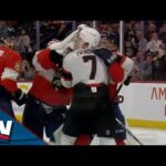 Sergei Bobrovsky Throws PUNCHES At Brady Tkachuk As Brother vs. Brother Heats Up