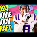 2024 Dynasty Football Rookie Mock Draft w/ Landing Spots | 2-Round Superflex TE Premium