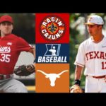 Louisiana vs Texas | Coral Gables Regional Opening Round | 2023 College Baseball Highlights