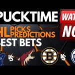 NHL Predictions, Picks & Odds | Sabres vs Canadiens | Bruins vs Oilers | PuckTime Feb 21