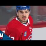 Arber Xhekaj's Clapper Rings The Post To Put The Canadiens On The Board