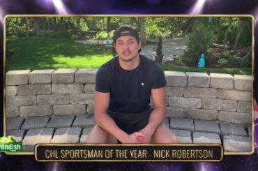 A CHL Awards message from Nick Robertson