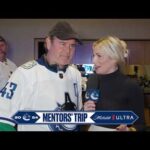 Jim Hughes at the Canucks Mentors' Trip