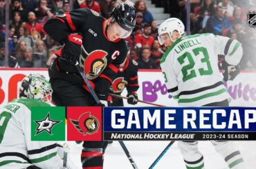 Stars @ Senators 2/22 | NHL Highlights 2024