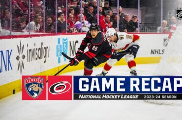 Panthers @ Hurricanes 2/22 | NHL Highlights 2024