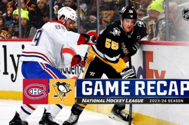 Canadiens @ Penguins 2/22 | NHL Highlights 2024