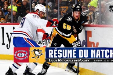 Canadiens vs Penguins| Faits saillants