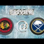 Chicago Blackhawks at Buffalo Sabres preview postponed from last night. Sabres in another must win.