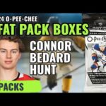 🔥 BEDARD TIME 🔥2023-24 O-PEE-CHEE FAT PACK BOX X4 - 72 FAT PACKS - SICK RETRO’S