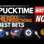 NHL Predictions, Picks & Odds | Sabres vs Blue Jackets | Wild vs Oilers | PuckTime Feb 23