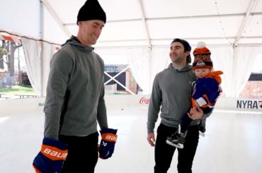 The Islanders Take Their Families to The Park at UBS Arena