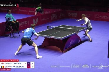 Samuel Walker (ENG) vs Darius Movileanu (ROU) | MT R32 - Match 3 | #ITTFWorlds2024