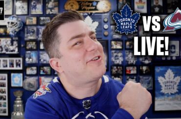 Toronto Maple Leafs vs. Colorado Avalanche Watchalong LIVE w/ Steve Dangle