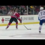 PK Subban Destroys Adam Larsson - Injury 02/02/12