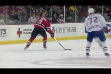 PK Subban Destroys Adam Larsson - Injury 02/02/12