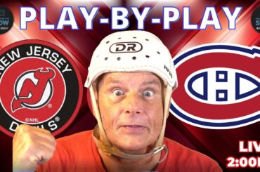 NHL GAME PLAY BY PLAY: CANADIENS VS DEVILS