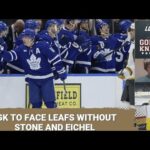 Injury updates for Stone and Eichel / Hot Leafs come to town / Locks of the Knight and Predictions