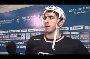 Team USA Defenseman Ryan McDonagh After Loss to Sweden at 2011 IIHF World Men's Championship