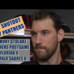 Anthony Stolarz, Panthers Postgame: Florida 4, Buffalo Sabres 0