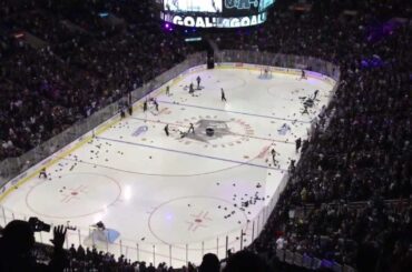 Jeff Carter Hat Trick on Hat Night