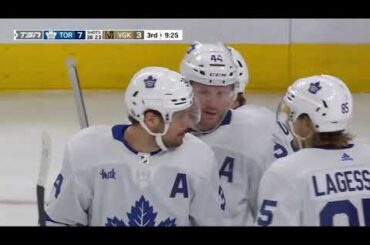 Auston Matthews 52nd of the Season vs Vegas Golden Knights w/Joe Bowen (2/22/2024)