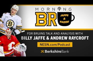 Charlie Coyle Scores Twice In Bruins OT Loss To Calgary | Morning Bru With Jaffe & Razor | Ep. 261