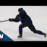 Mitch Marner Weaves Through Avalanche Defence To Fire A Blue Line Rip