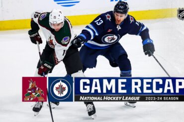 Coyotes @ Jets 2/25 | NHL Highlights 2024