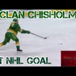 UNBELIEVABLE: Declan Chisholm's 1st NHL goal will leave you speechless @crashthenet0073