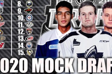 UPDATED 2020 NHL MOCK DRAFT (2020 NHL Prospects Rankings: Lafreniere Rangers, Byfield, & More! News)