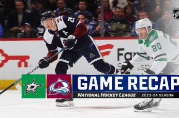 Stars @ Avalanche 2/27 | NHL Highlights 2024