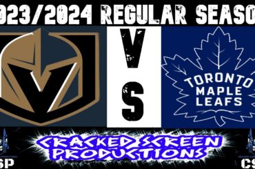 LIVE NHL Play By Play Commentary Vegas Golden Knights @Toronto Maple Leafs