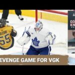 Revenge game for Golden Knights vs Maple Leafs / Downhill powerplay / Locks and predictions