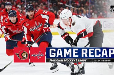 Senators @ Capitals 2/26 | NHL Highlights 2024